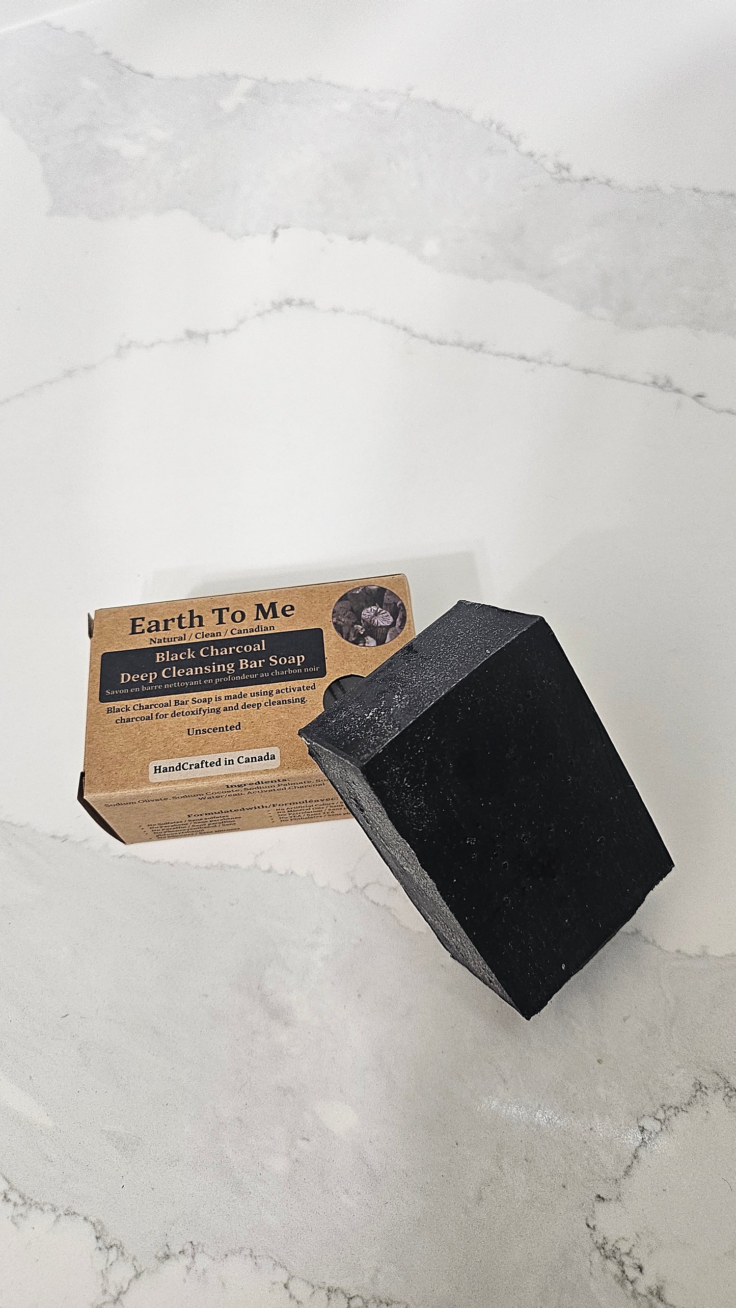 Black Charcoal Deep Cleansing Bar Soap 5oz