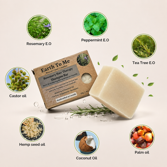 Rosemary Hair Therapy Shampoo Bar Soap 5oz